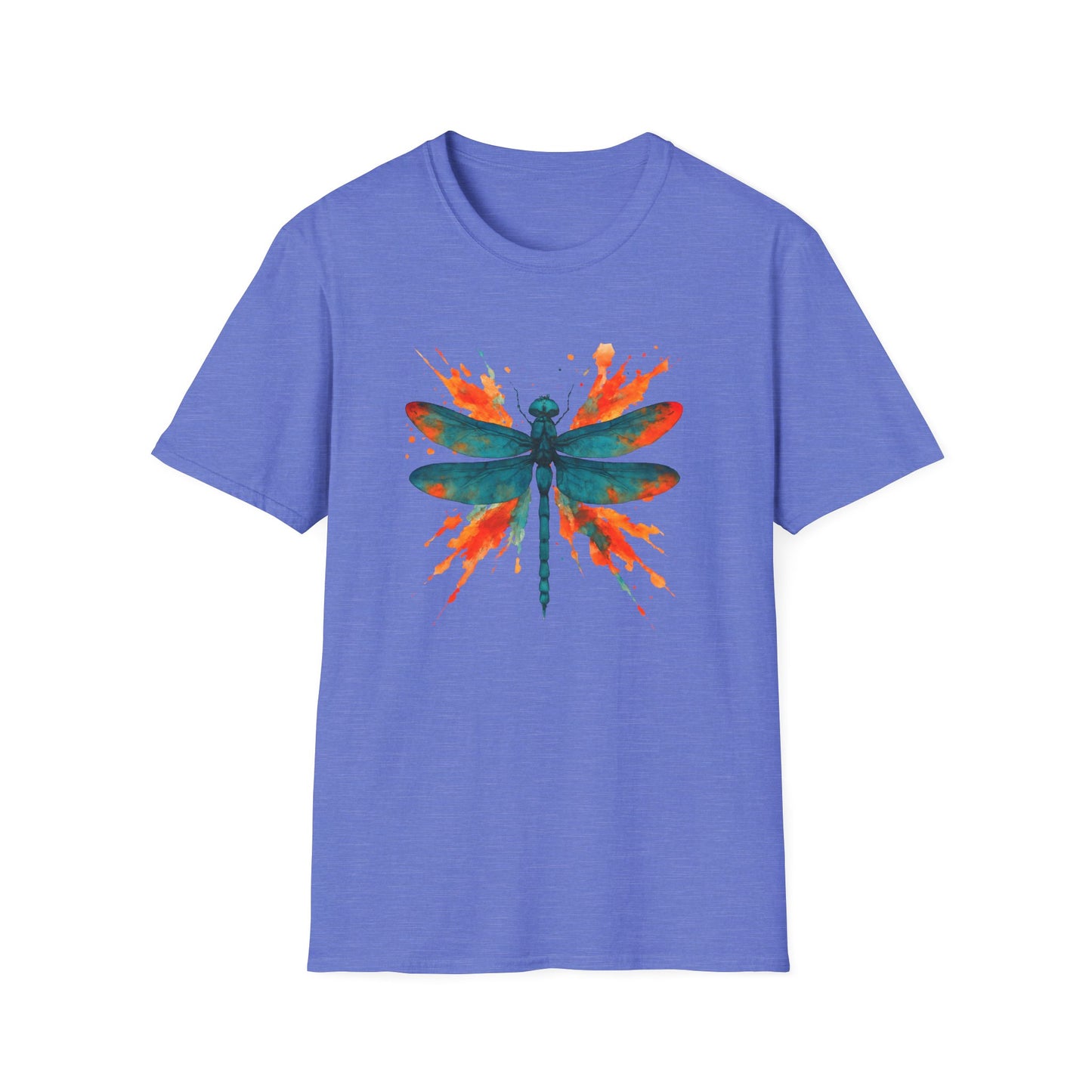 Dragonfly Red Splash T-shirt