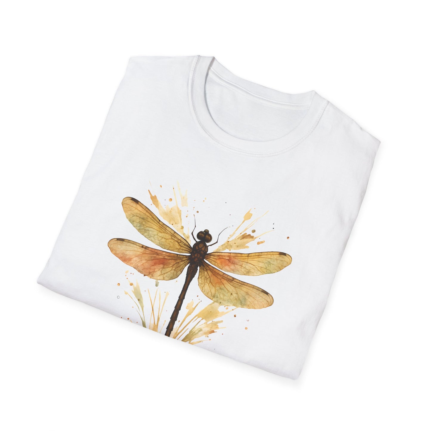 Dragonfly Gold Splash T-shirt