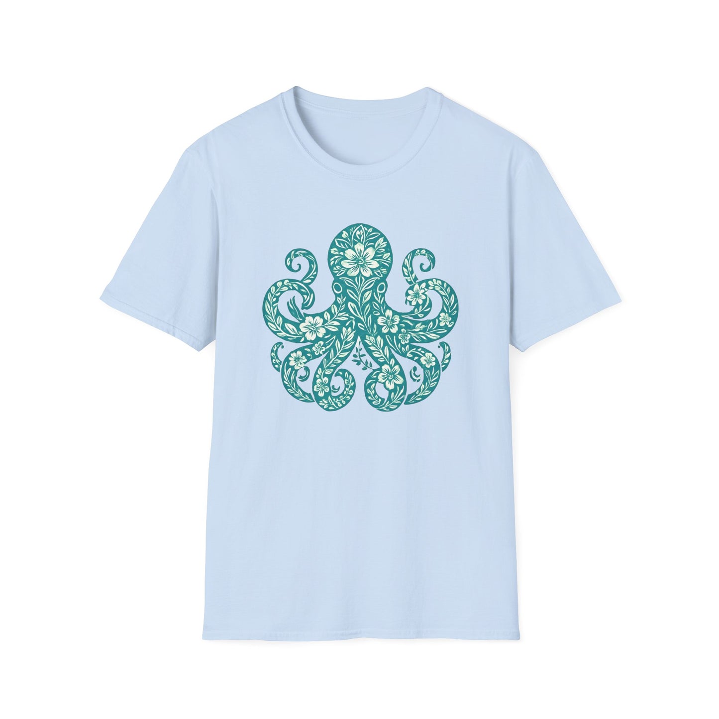 Octopus of Flowers T-shirt