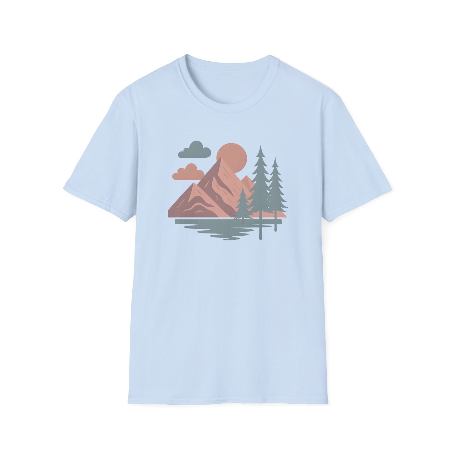 Mountain Landscape Serenity T-shirt