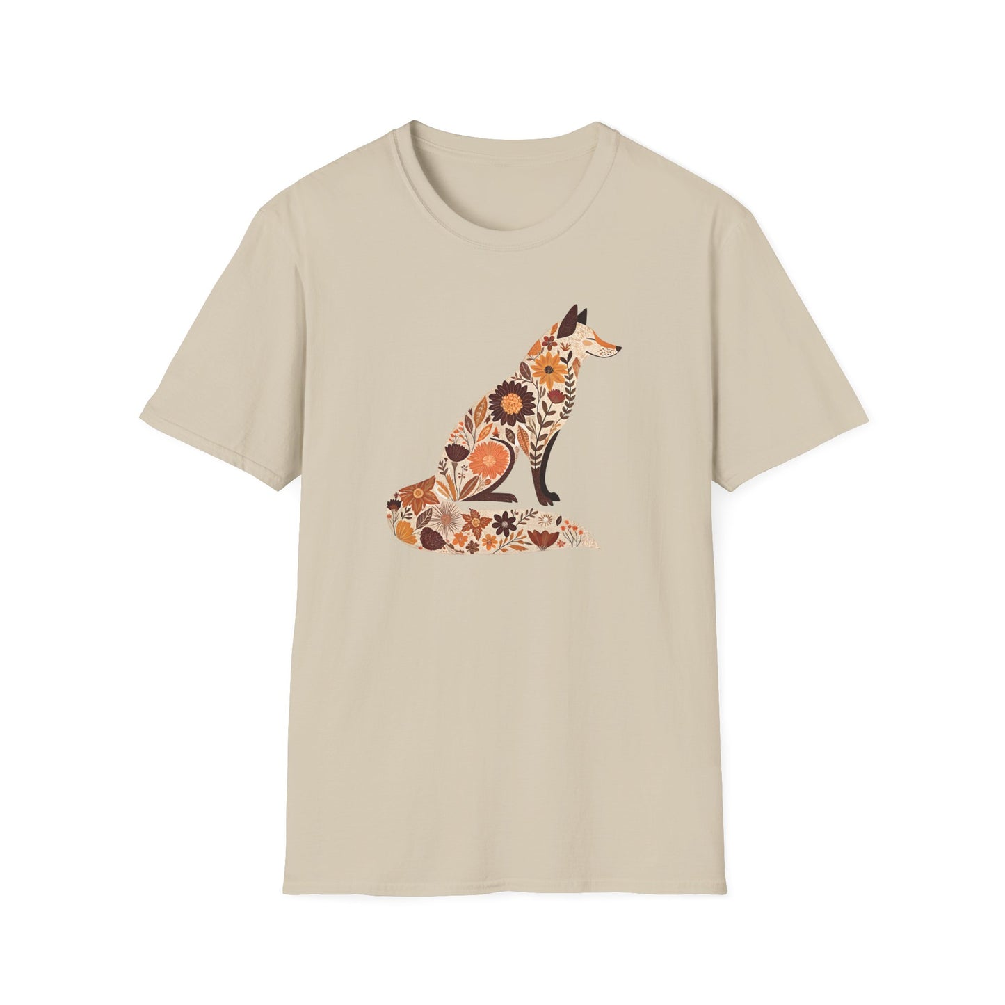 Fox Floral Pattern