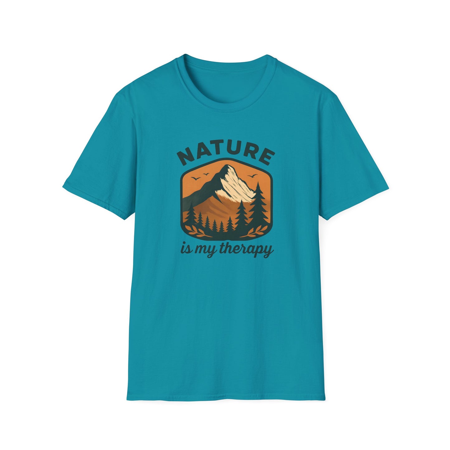 Nature Is My Therapy Landscape T-shirt