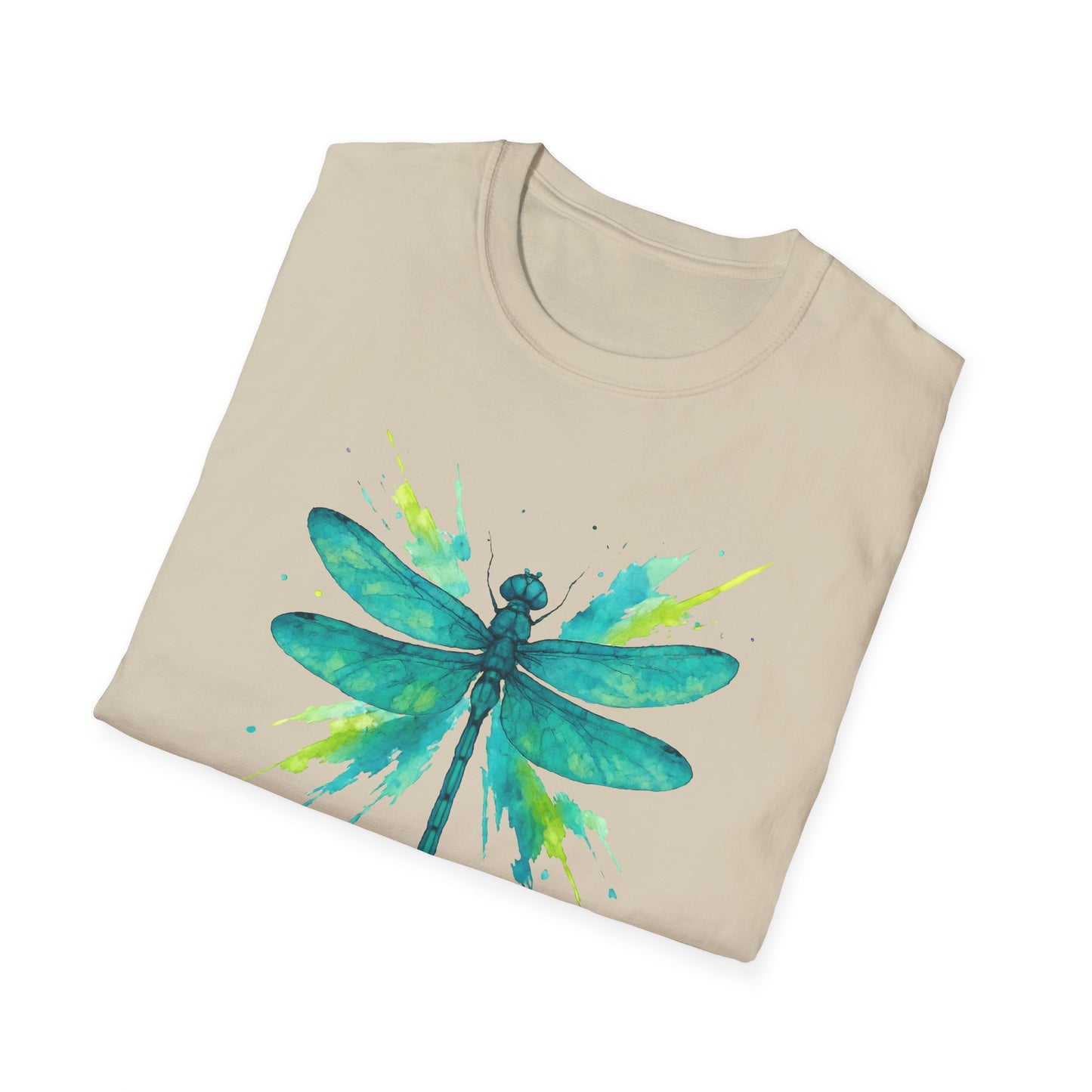 Dragonfly Teal Splash