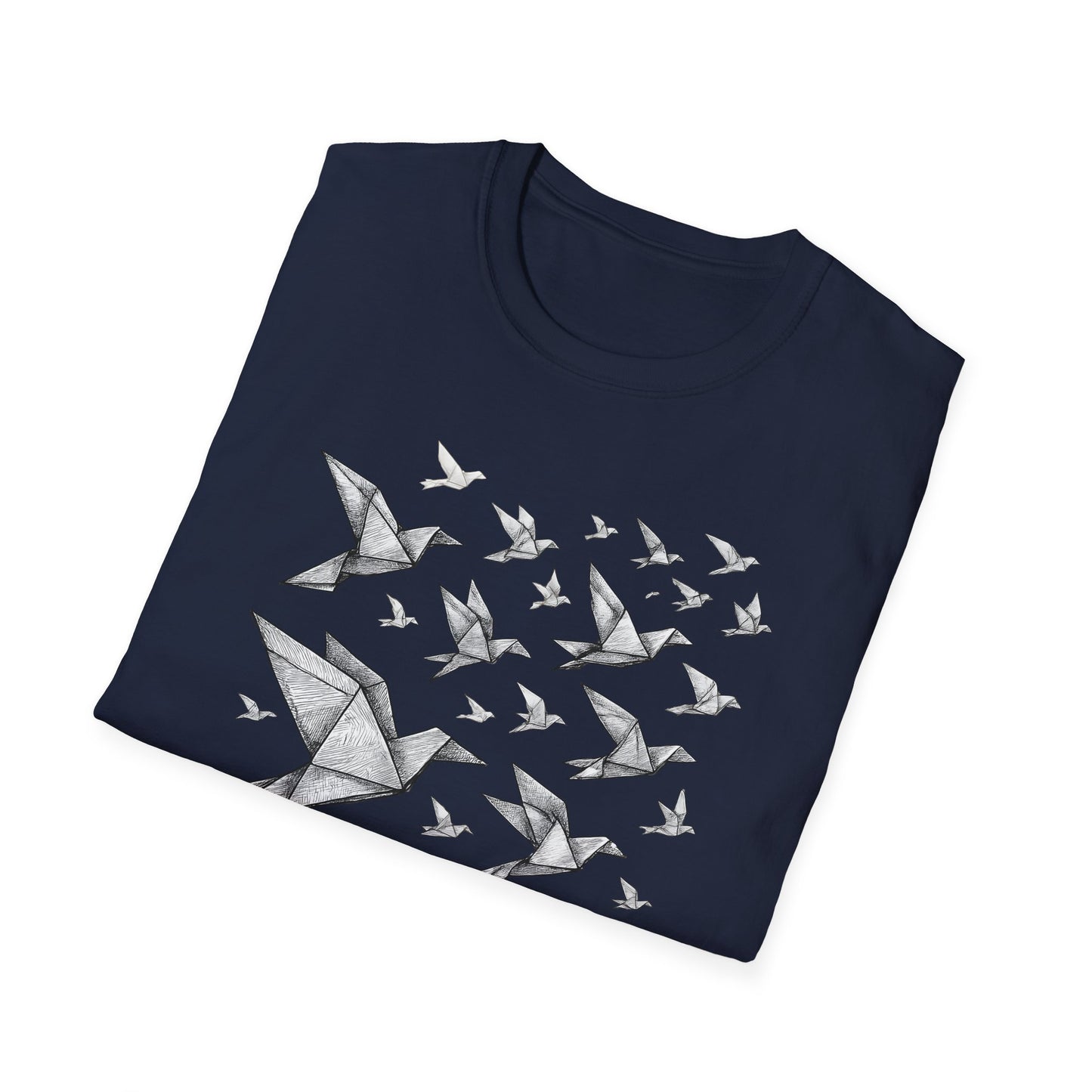 Origami Birds In Flight