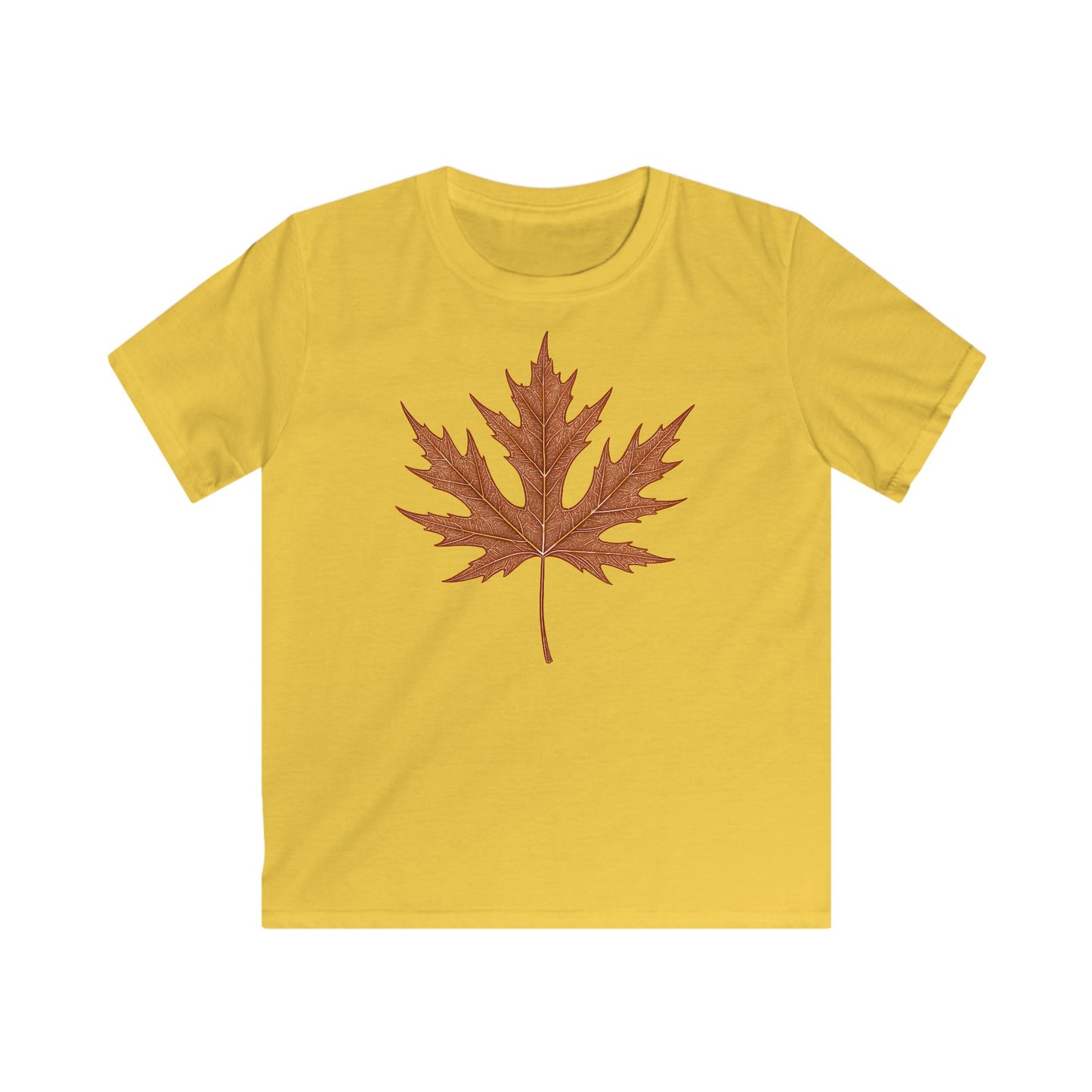 Children's Fall Maple Leaf T-shirt