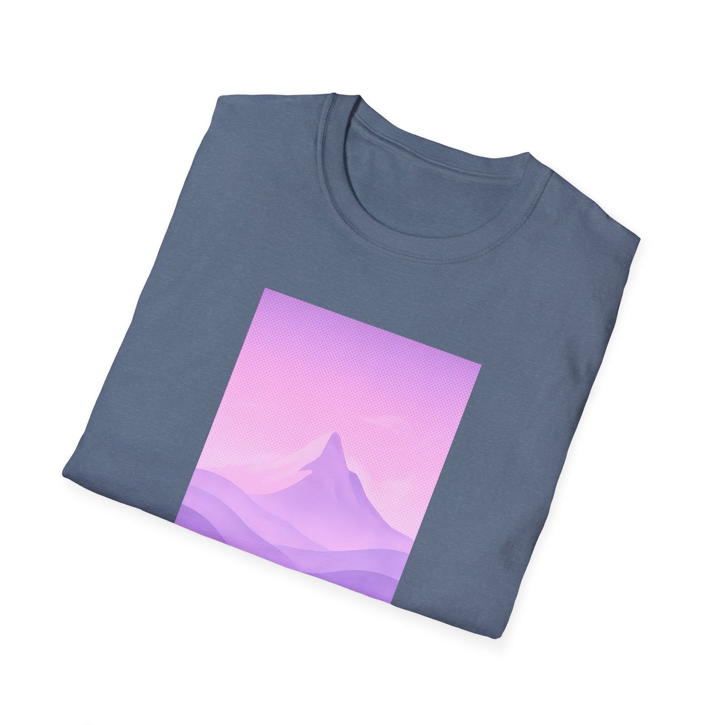 Layered Valley Violets Landscape T-shirt