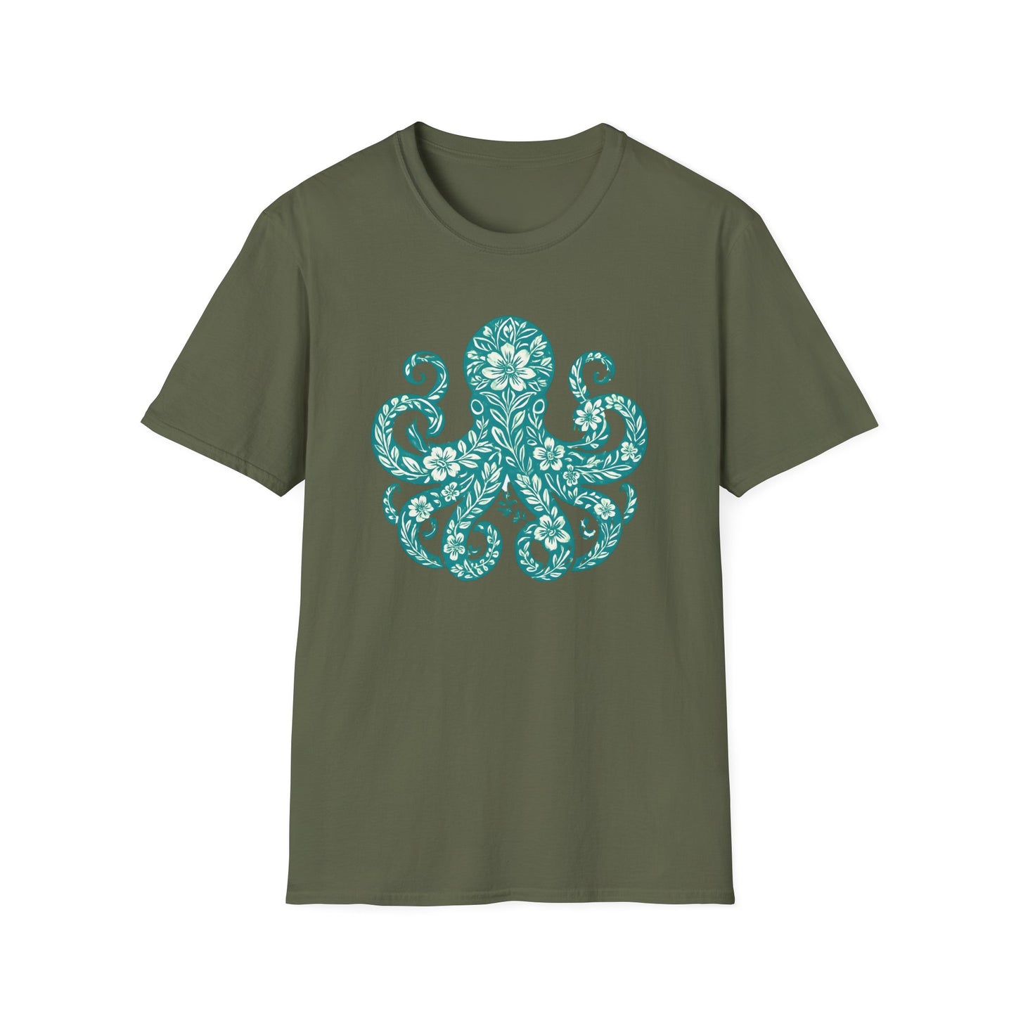 Octopus of Flowers T-shirt