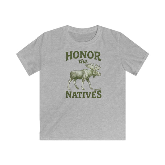 Children's Honor The Natives Moose T-shirt