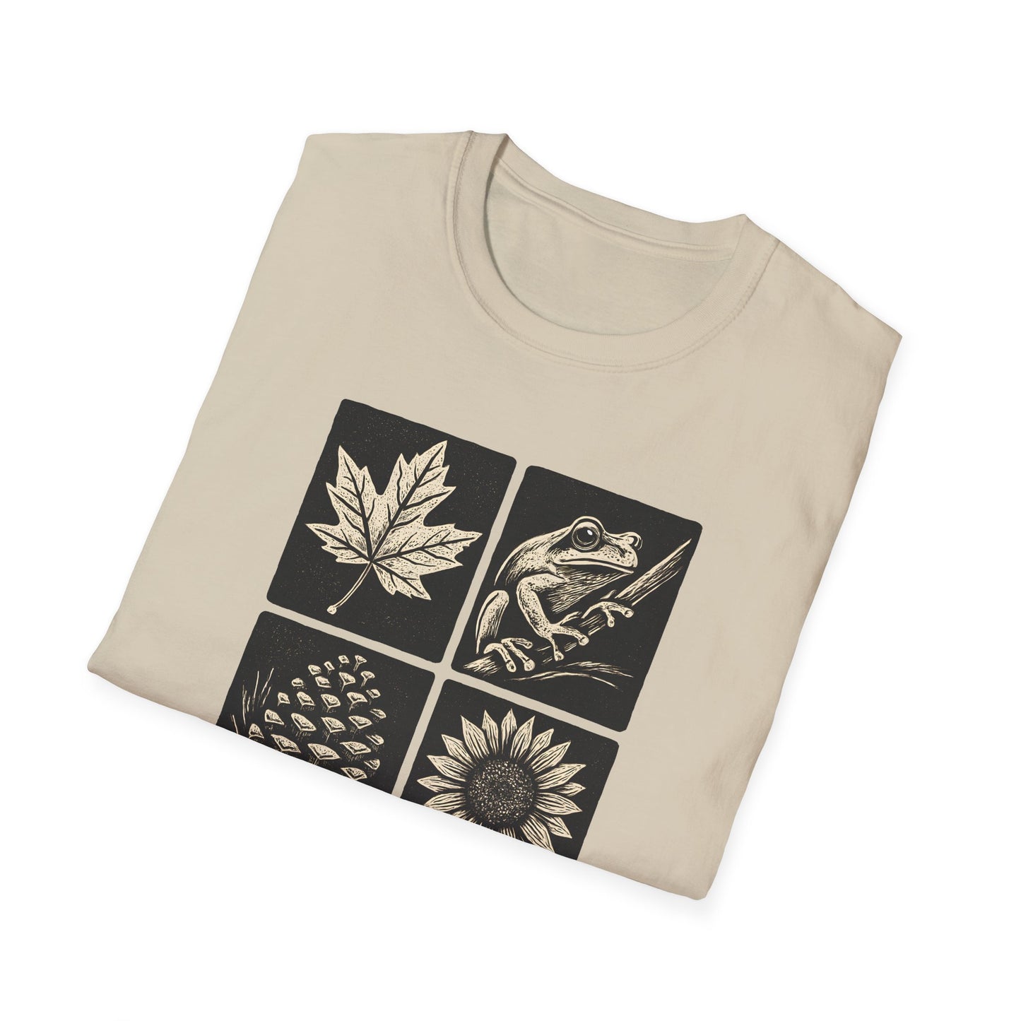 Woodland Magic Flora and Fauna T-shirt