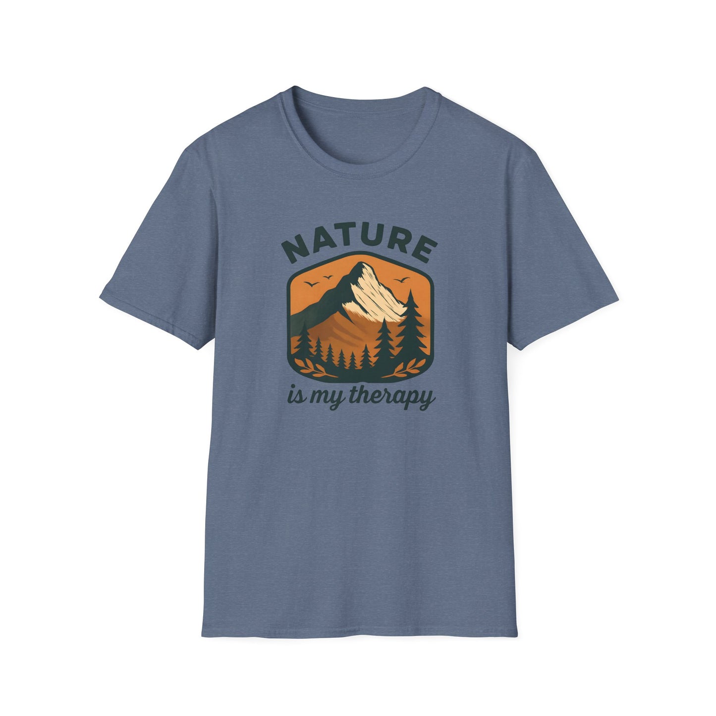 Nature Is My Therapy Landscape T-shirt