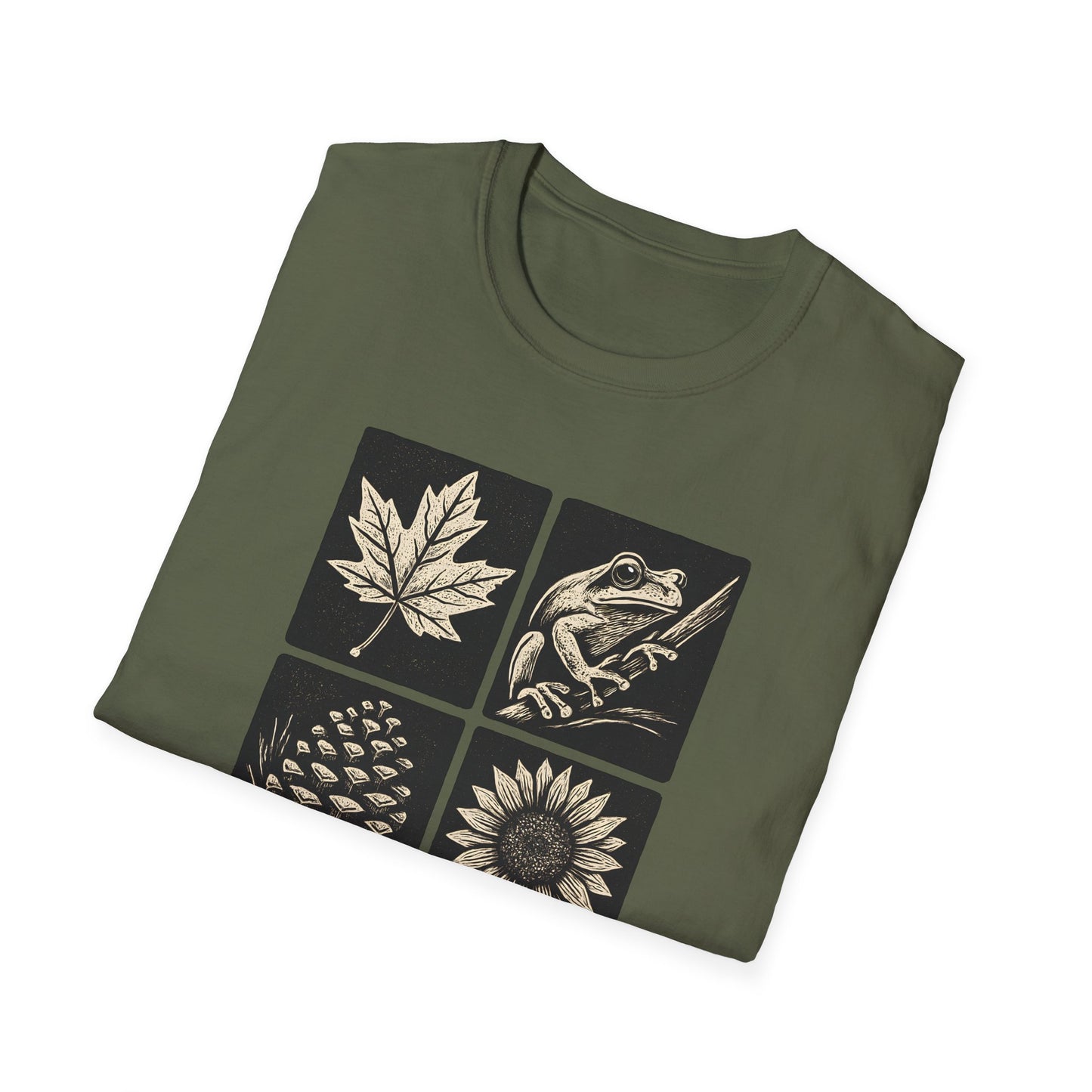 Woodland Magic Flora and Fauna T-shirt