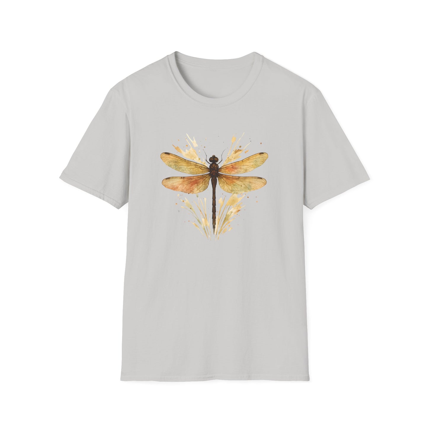 Dragonfly Gold Splash T-shirt