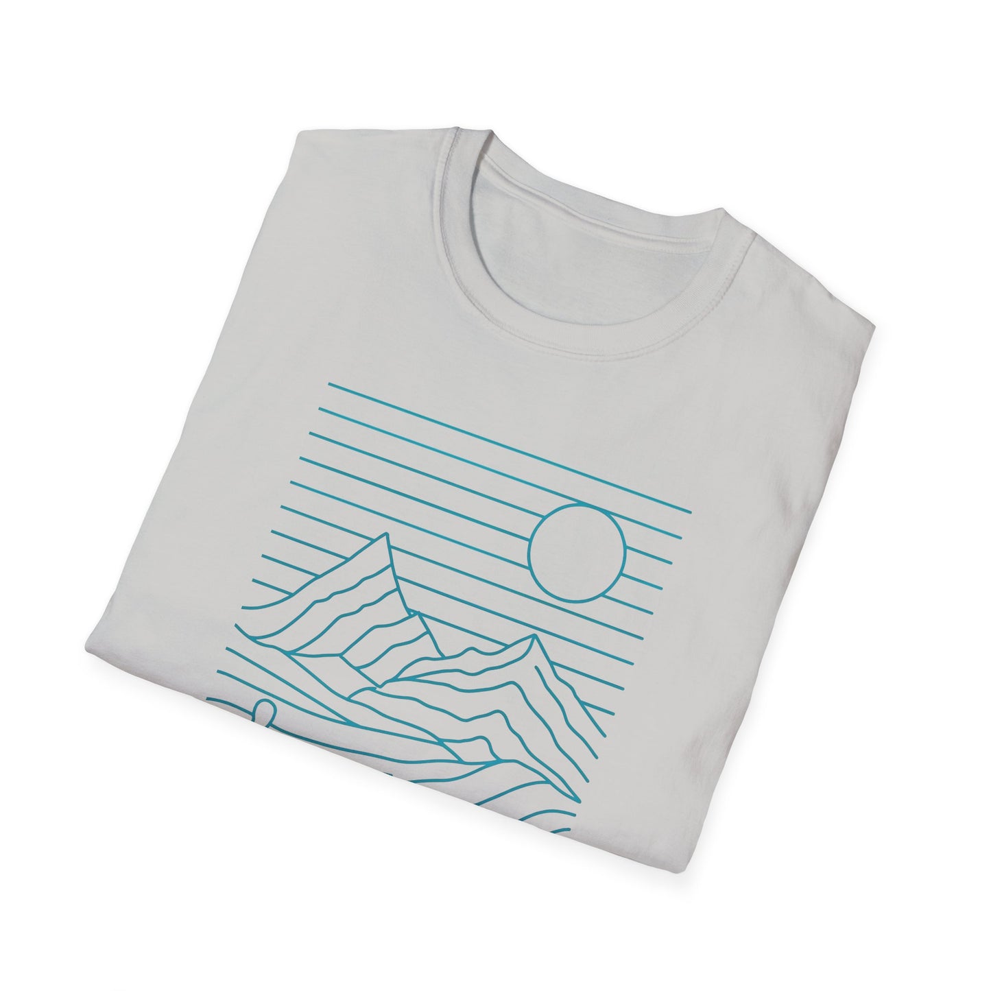 Notepad Line Landscape T-shirt
