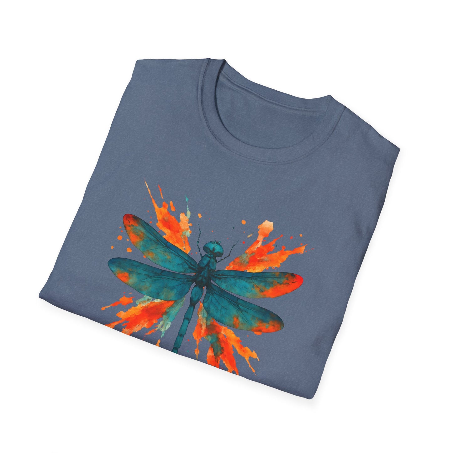 Dragonfly Red Splash T-shirt