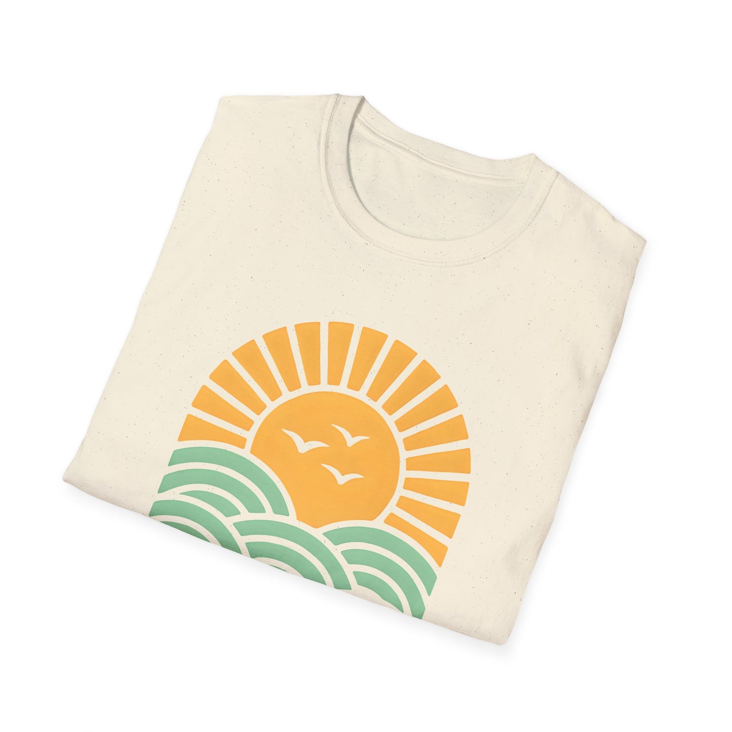 Sunrise Over Serene Waves T-shirt