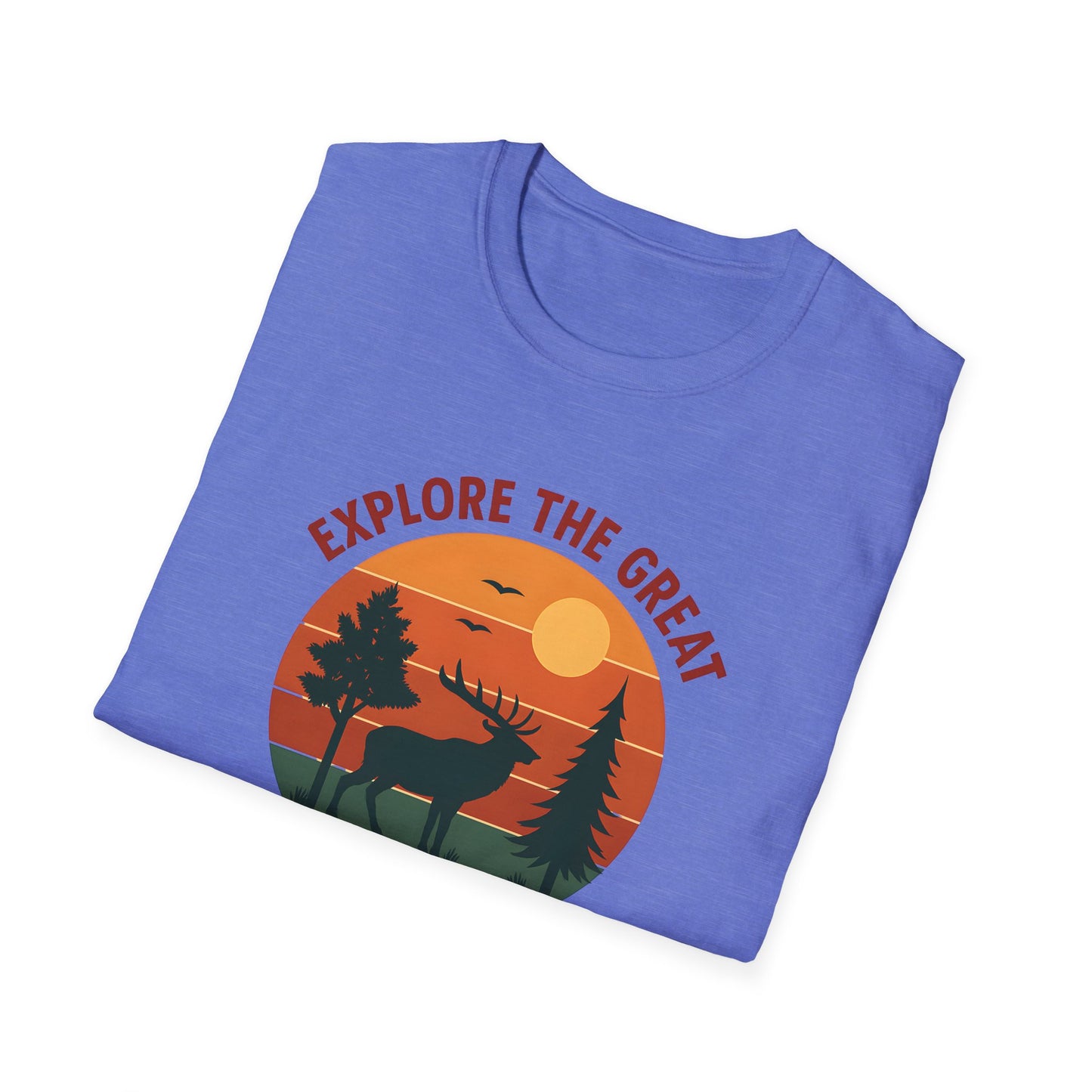 Retro Explore the Great Outdoors T-shirt