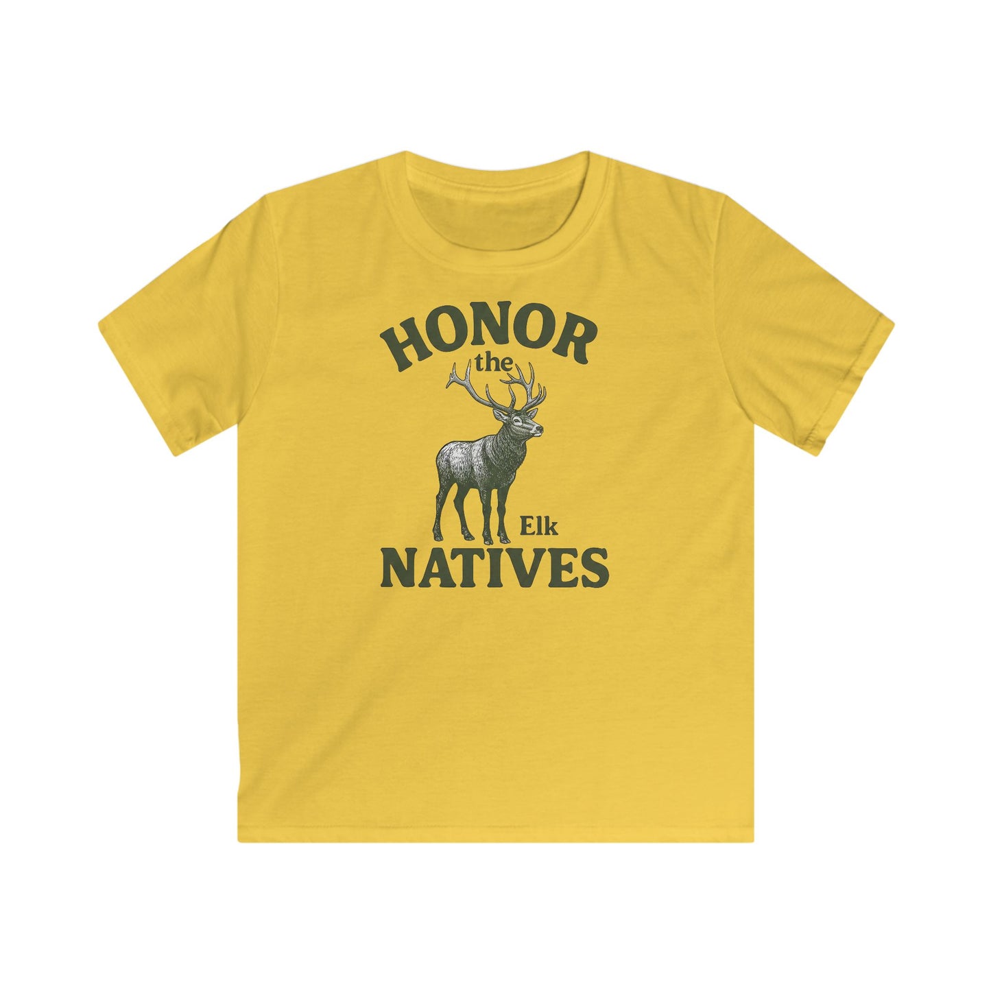 Children's Honor The Natives Mighty Elk T-shirt