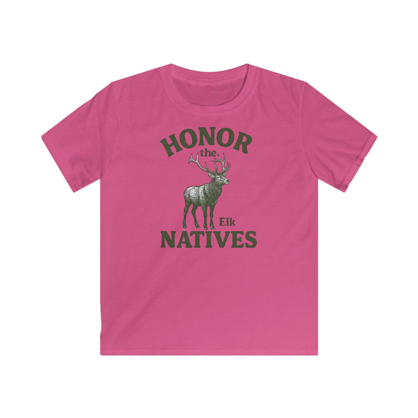 Children's Honor The Natives Mighty Elk T-shirt