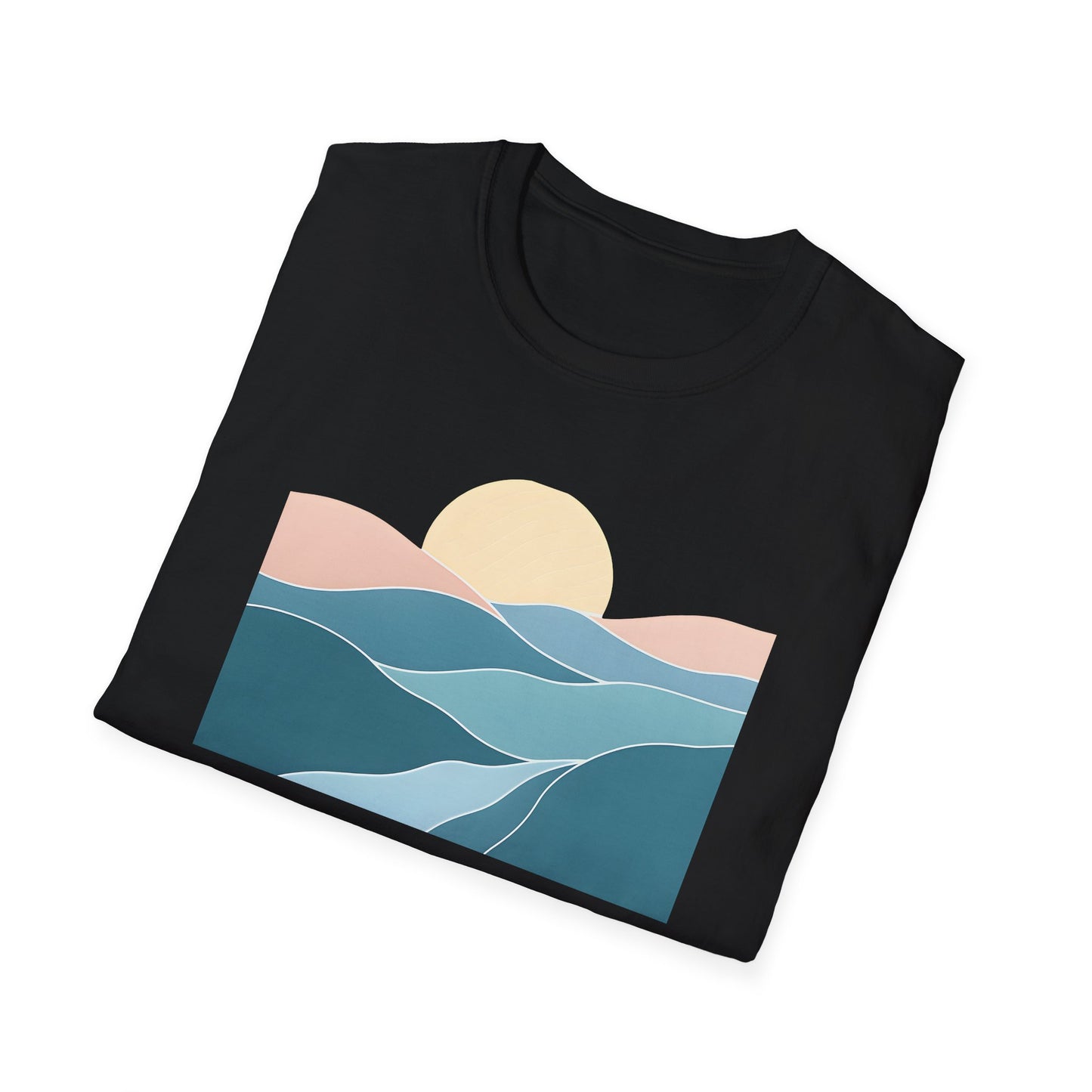 Sunset Over Rolling Hills T-shirt