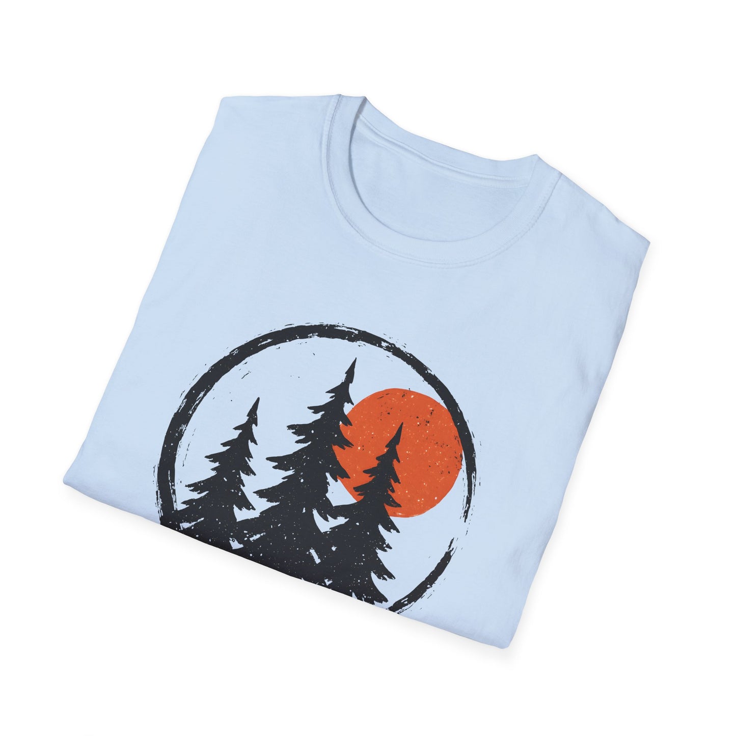 Sunset Pines Ink Stamp T-shirt