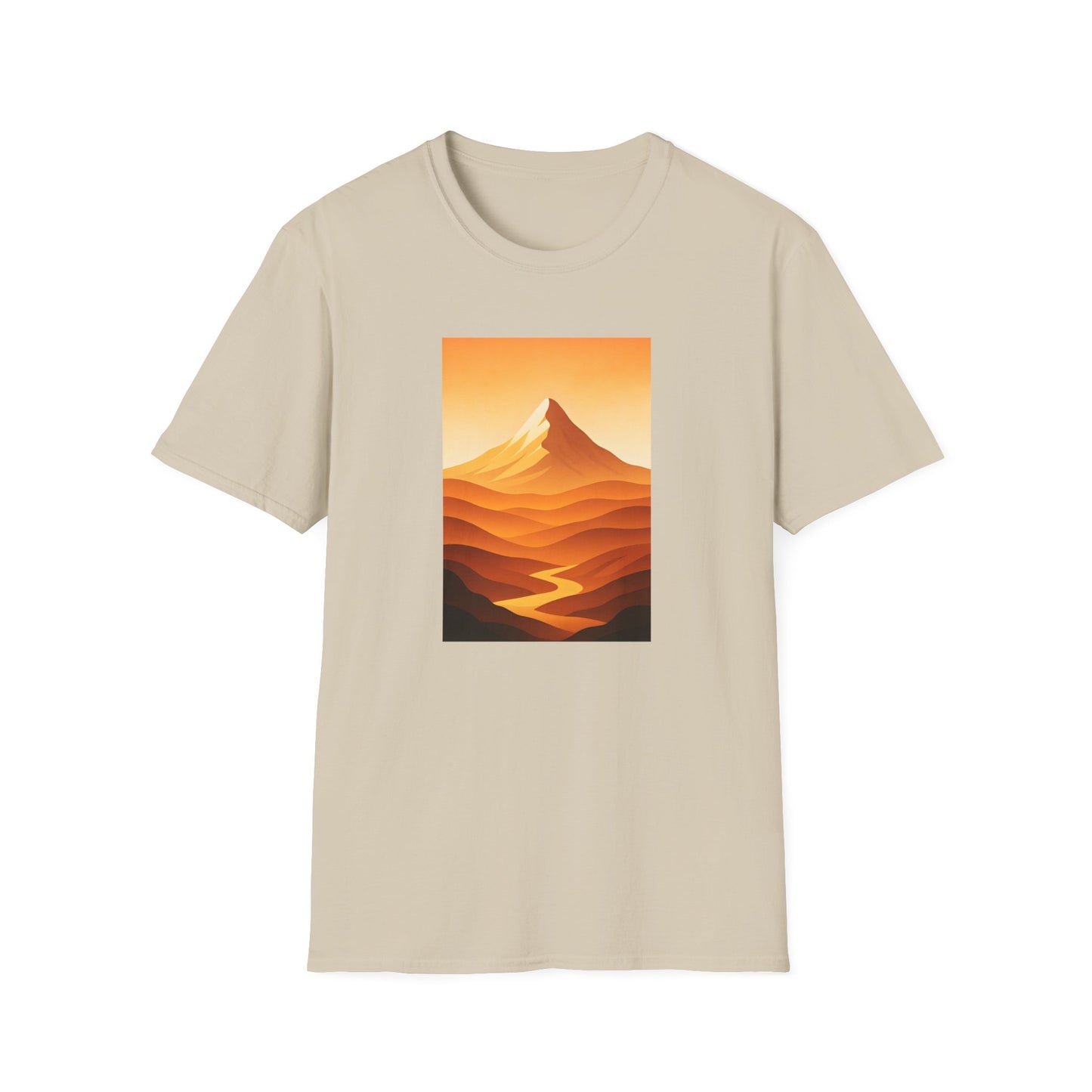 Layered Valley Oranges Landscape T-shirt