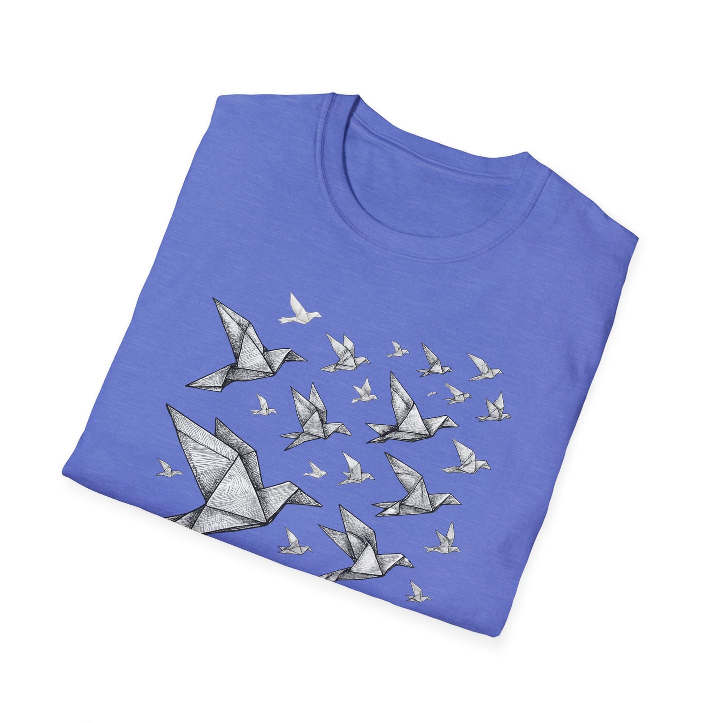 Origami Birds In Flight