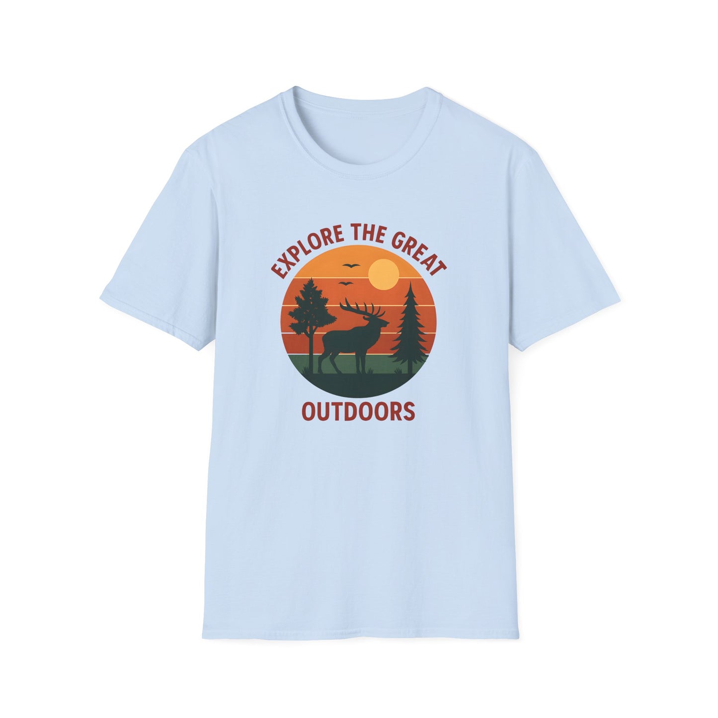 Retro Explore the Great Outdoors T-shirt