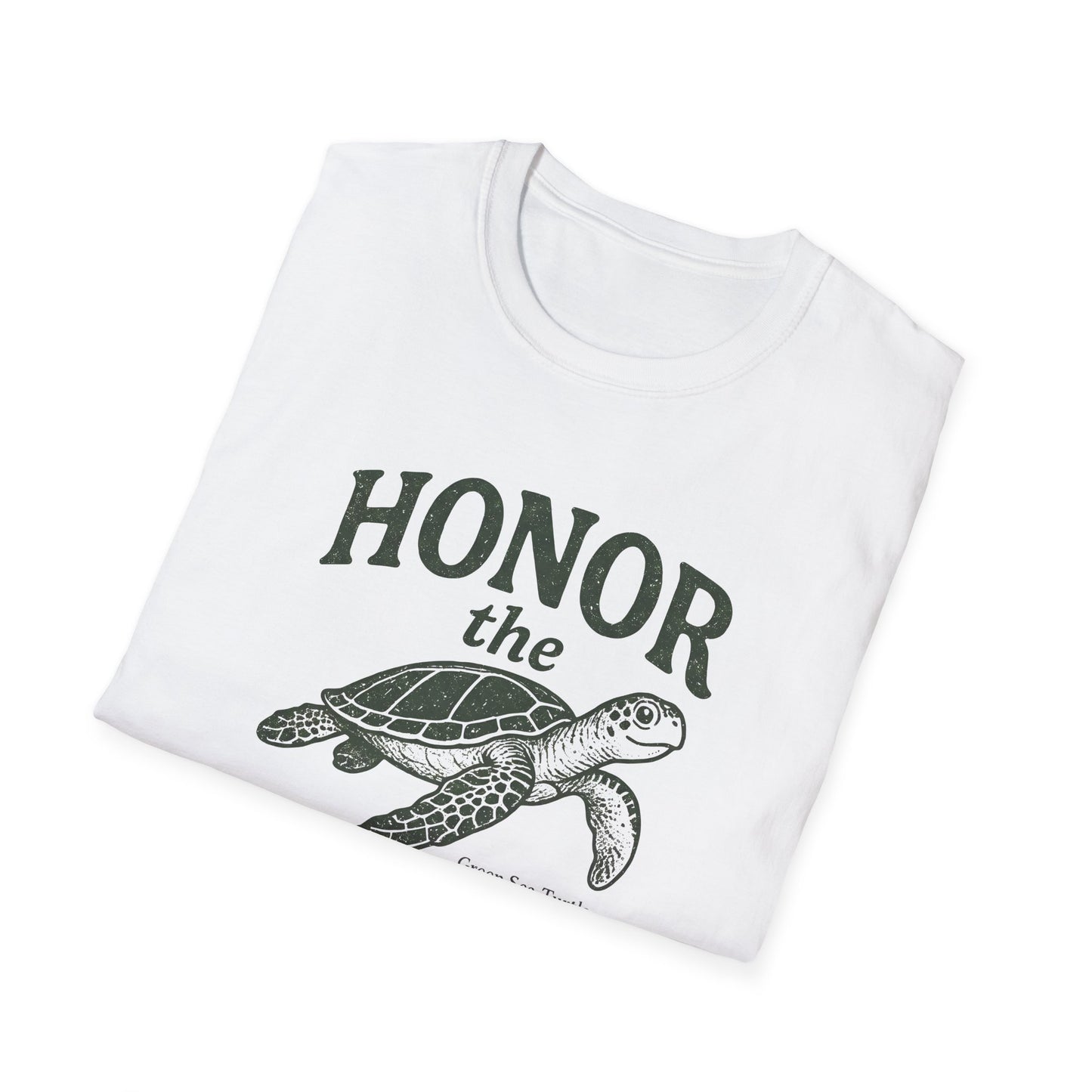 Honor The Natives Green Sea Turtle