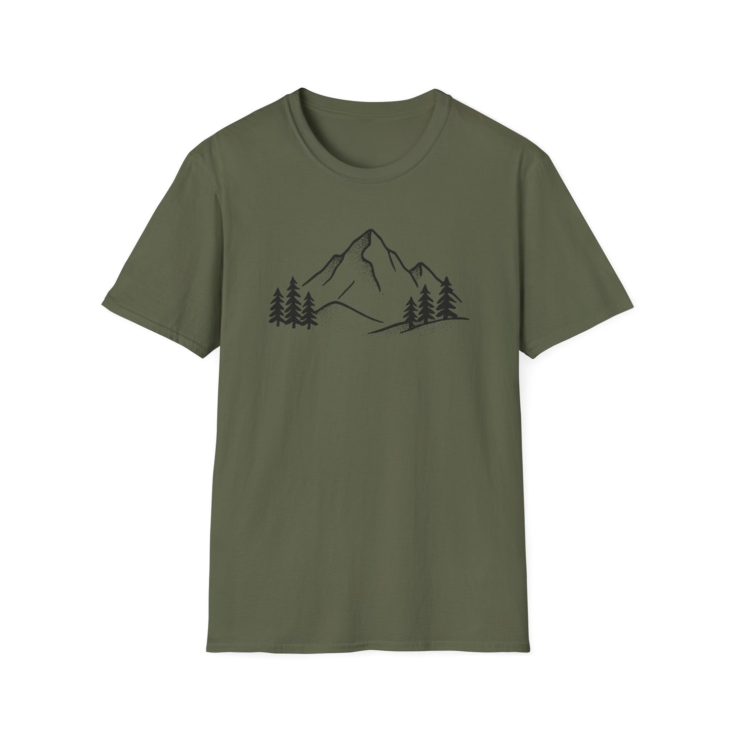 Minimalist Mountain Range T-shirt