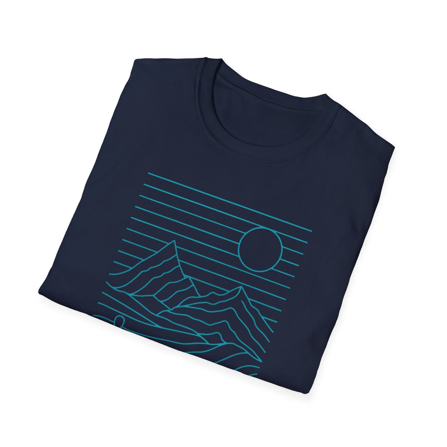 Notepad Line Landscape T-shirt