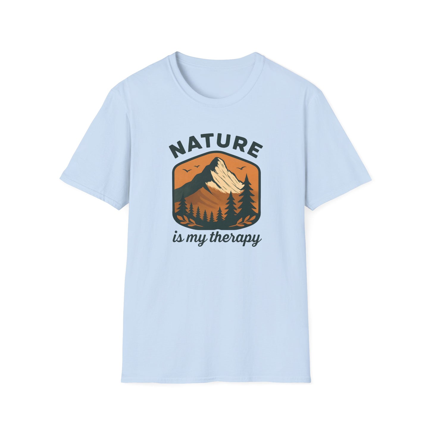 Nature Is My Therapy Landscape T-shirt