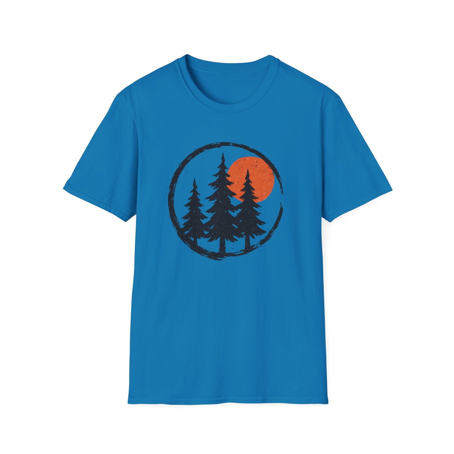 Sunset Pines Ink Stamp T-shirt