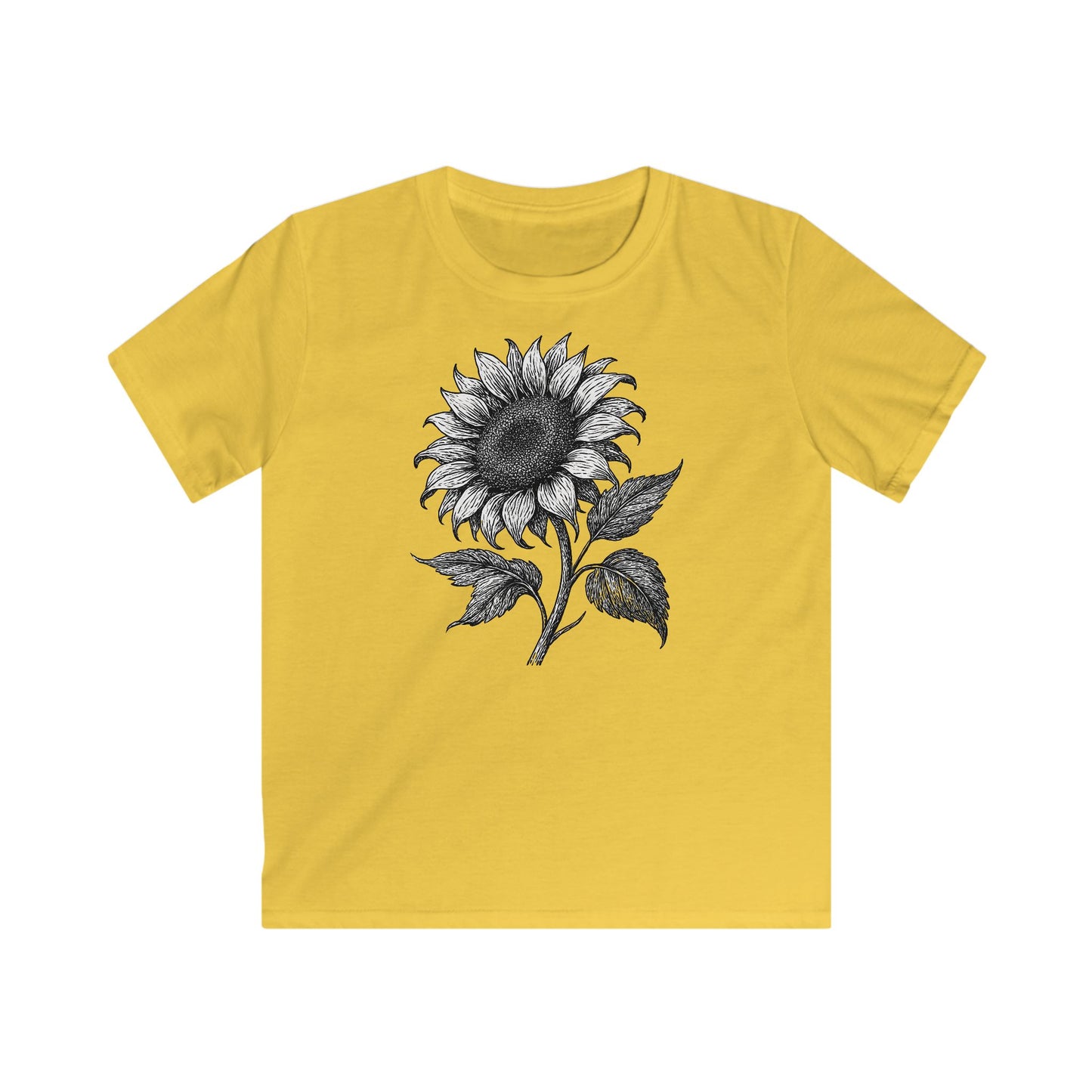 Children's Vintage Sunflower T-shirt