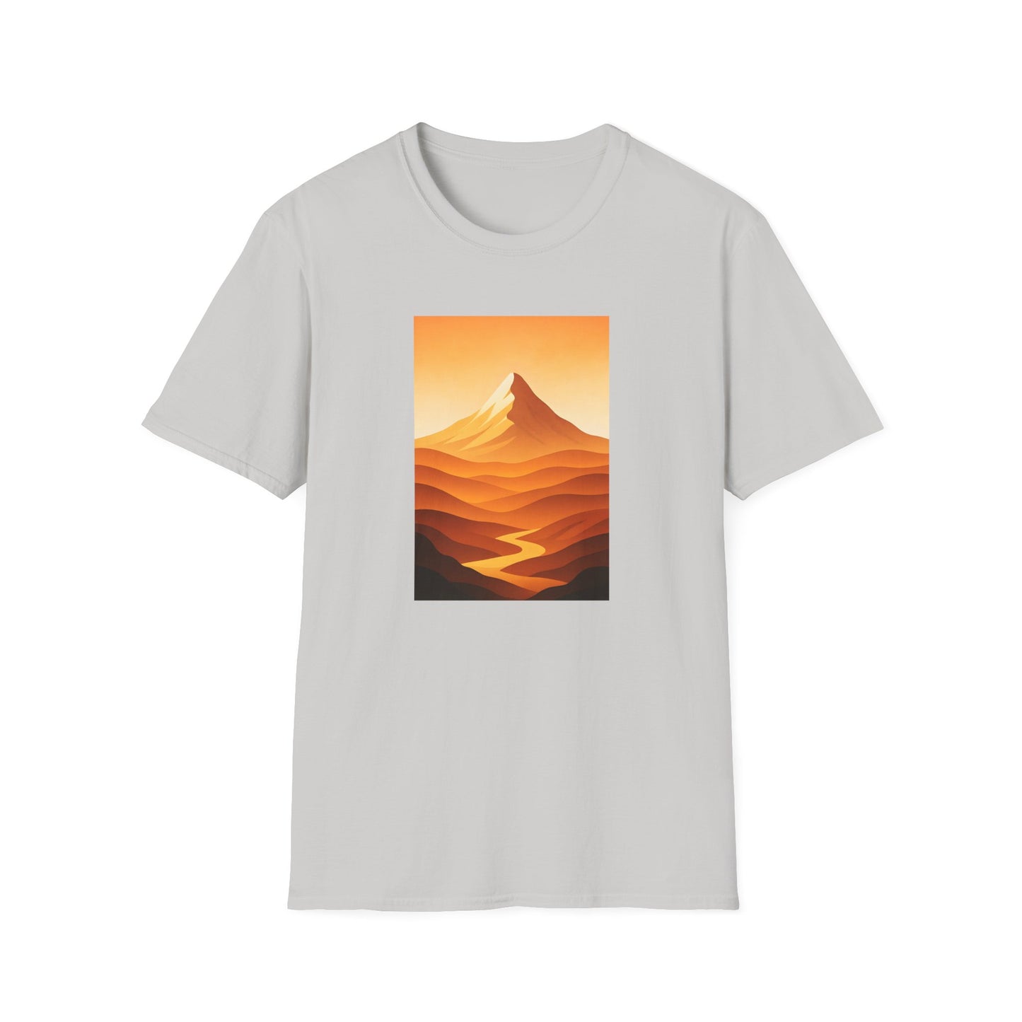 Layered Valley Oranges Landscape T-shirt