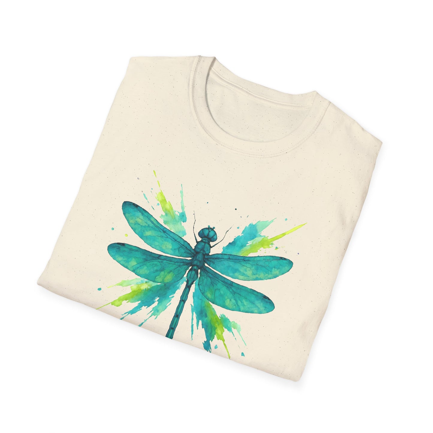 Dragonfly Teal Splash