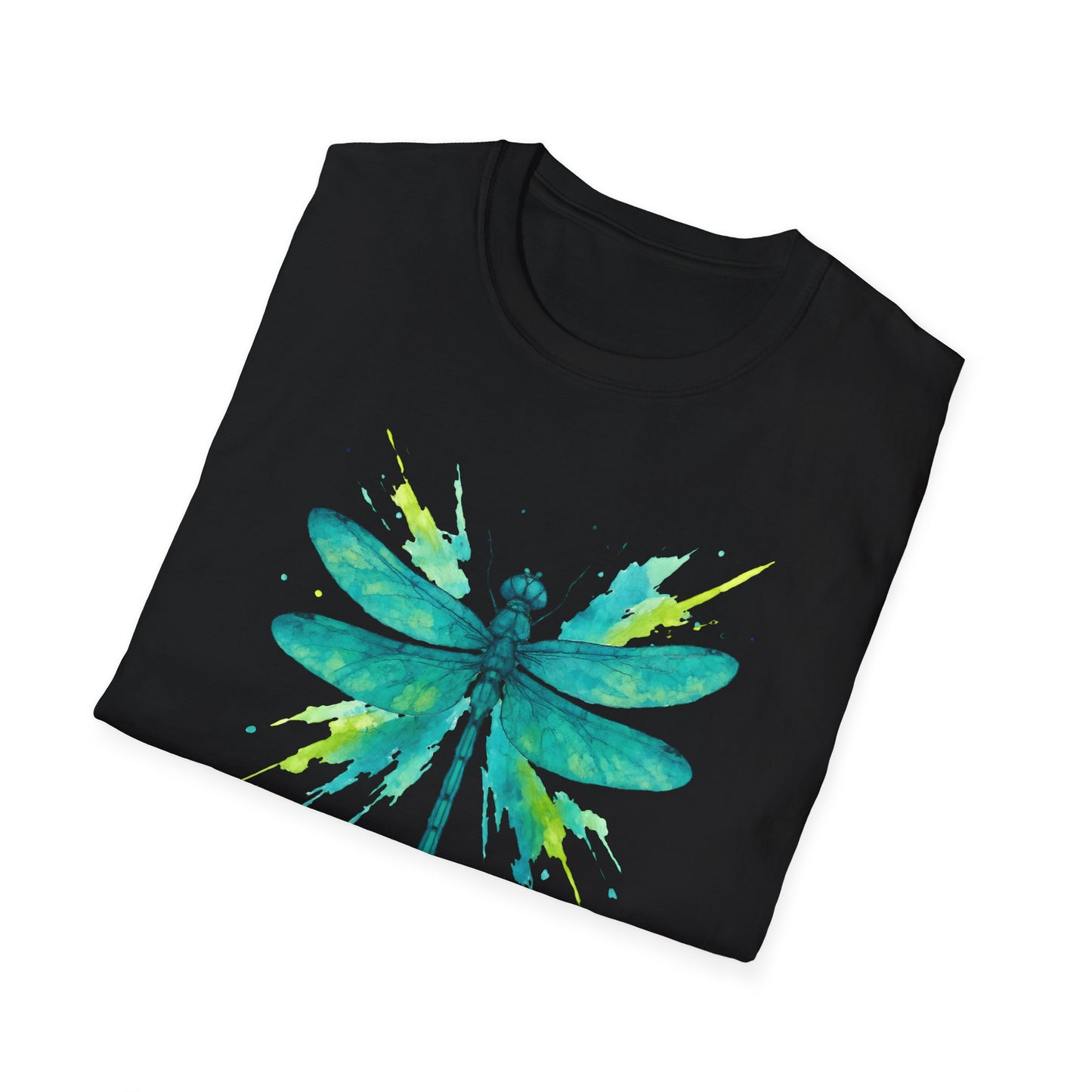 Dragonfly Teal Splash