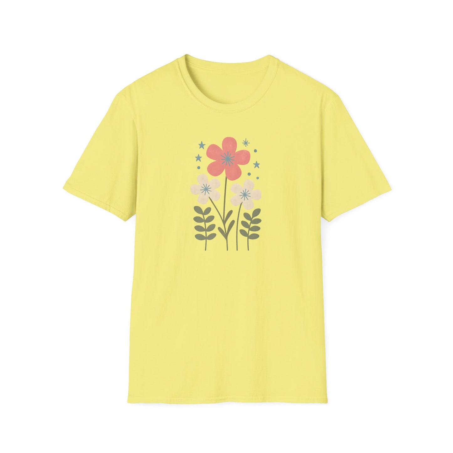 Stars and flowers Simple