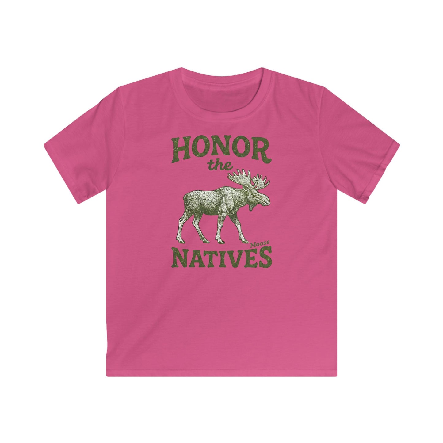 Children's Honor The Natives Noble Moose T-shirt