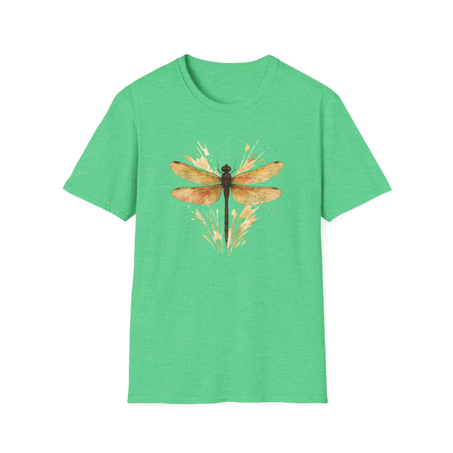 Dragonfly Gold Splash T-shirt
