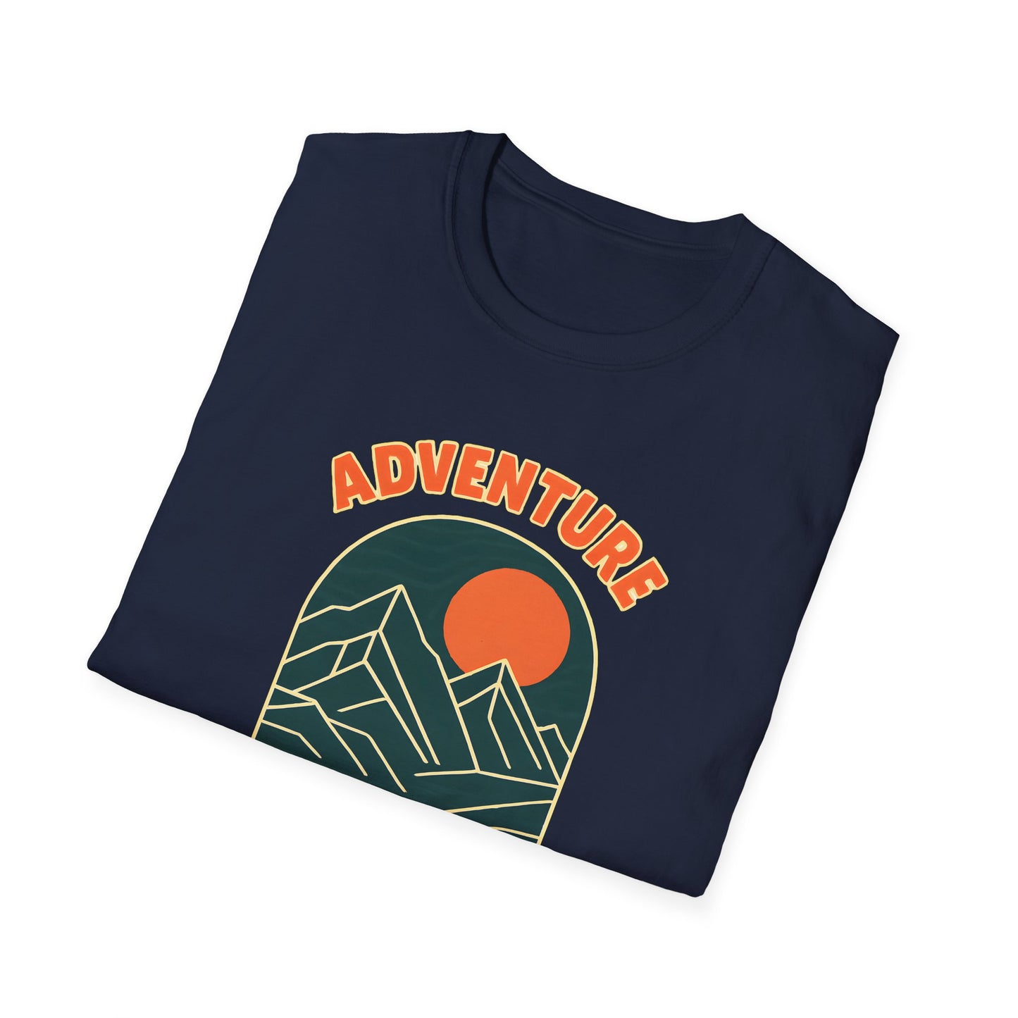 Adventure Awaits Mountain Landscape T-shirt