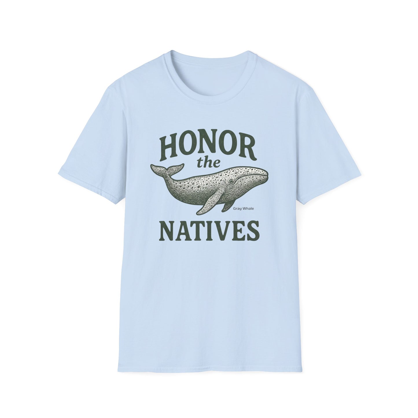 Honor The Natives Grey Whale
