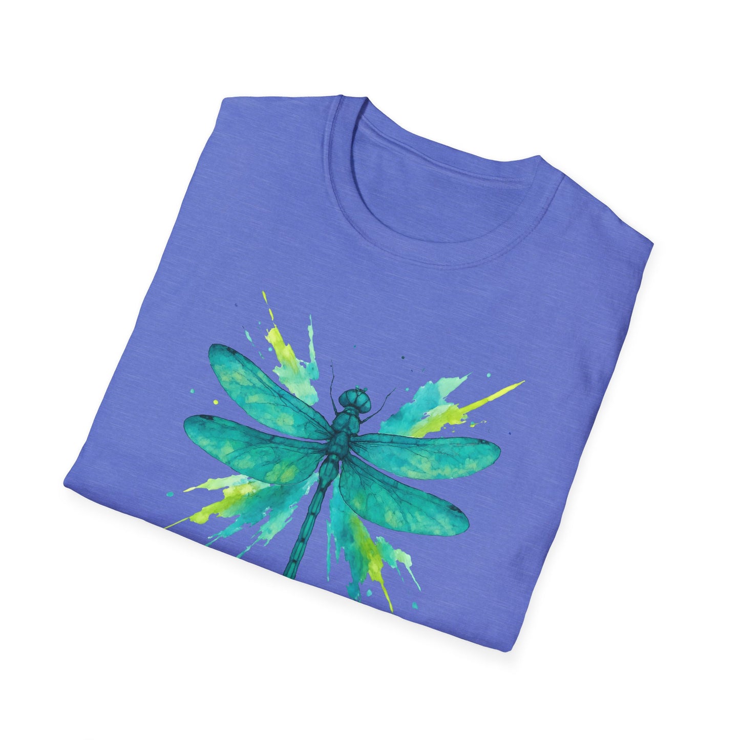 Dragonfly Teal Splash