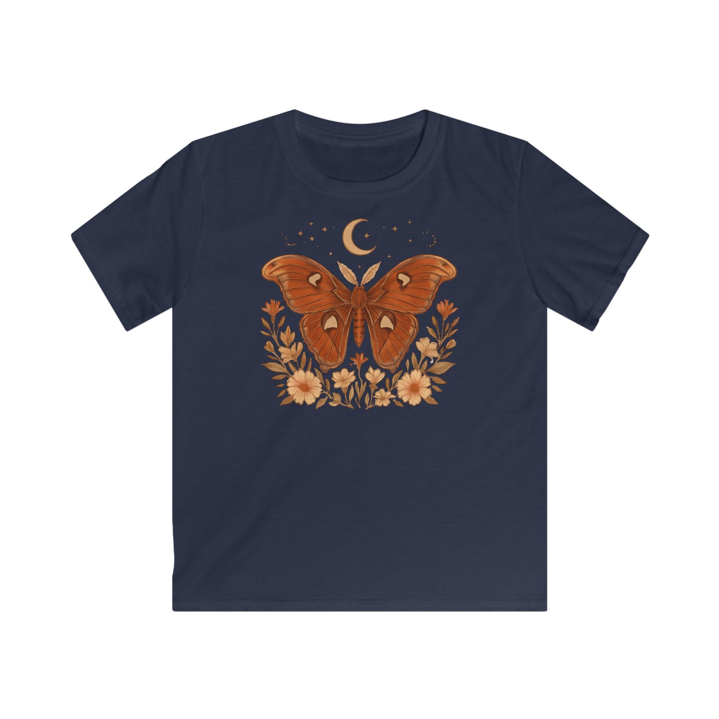 Children's Atlas Moth Moon Bathing T-shirt