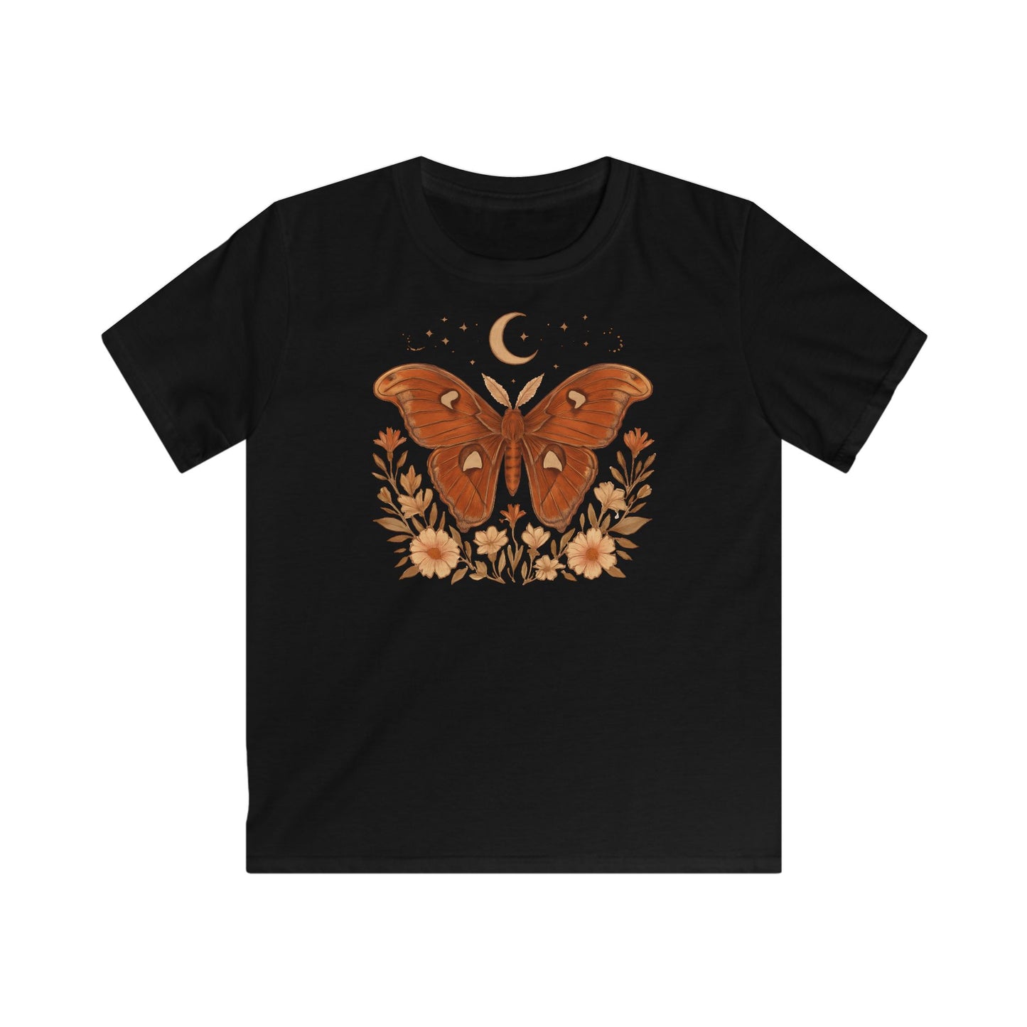 Children's Atlas Moth Moon Bathing T-shirt