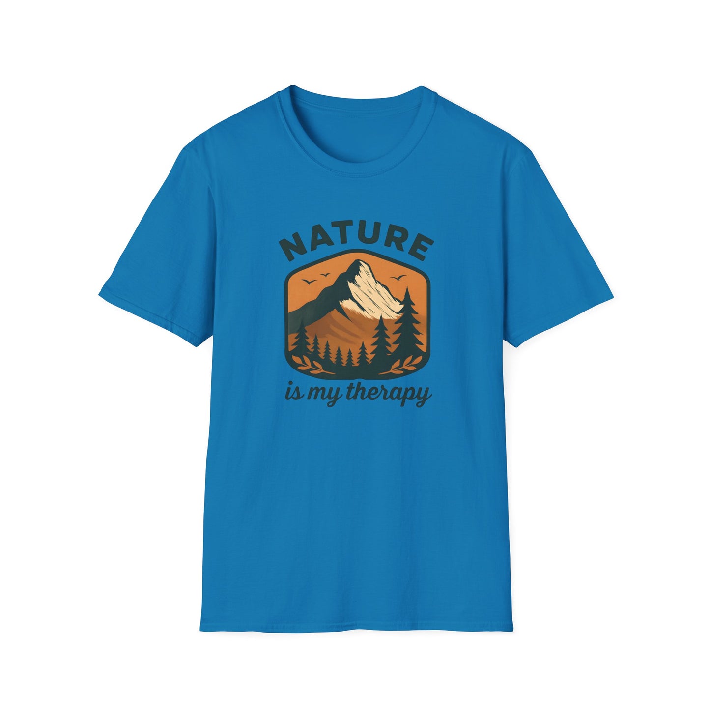 Nature Is My Therapy Landscape T-shirt