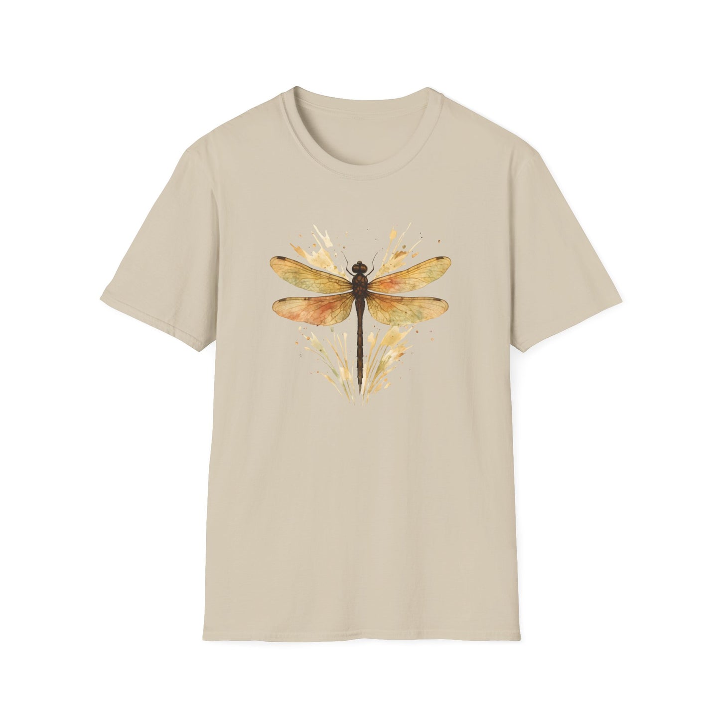 Dragonfly Gold Splash T-shirt