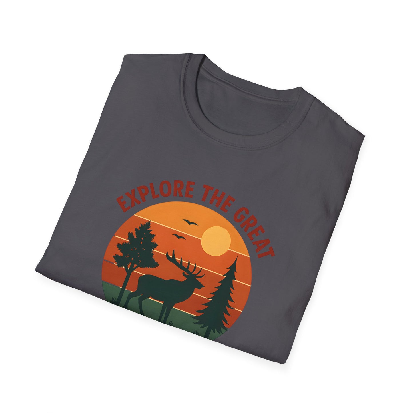 Retro Explore the Great Outdoors T-shirt