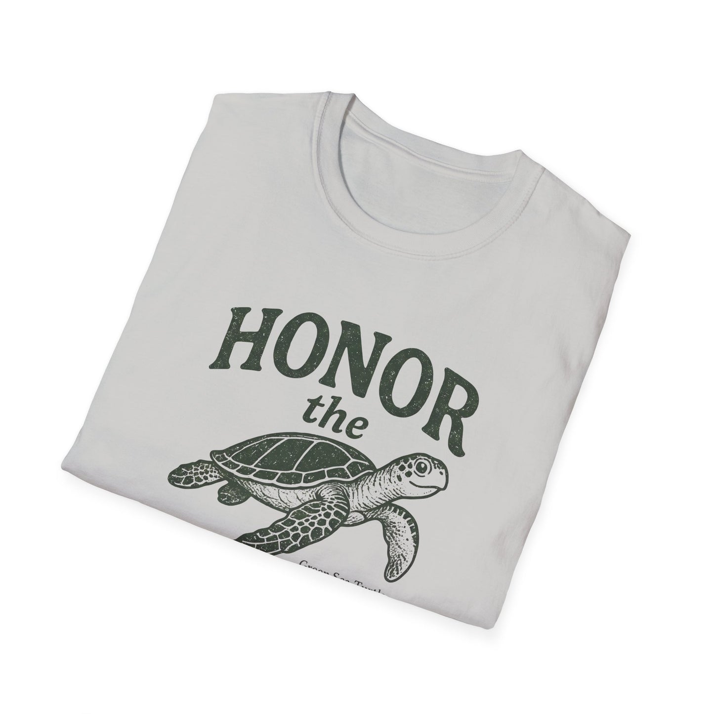 Honor The Natives Green Sea Turtle