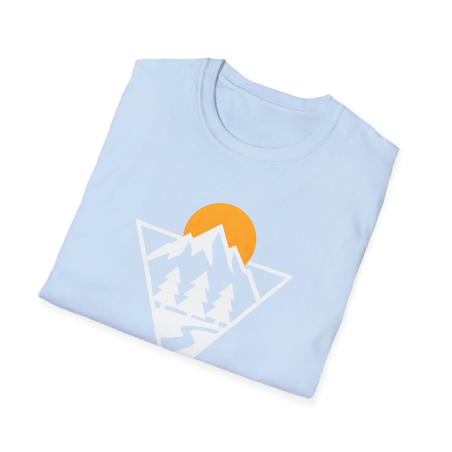Minimalist Diamond Mountain Valley T-shirt