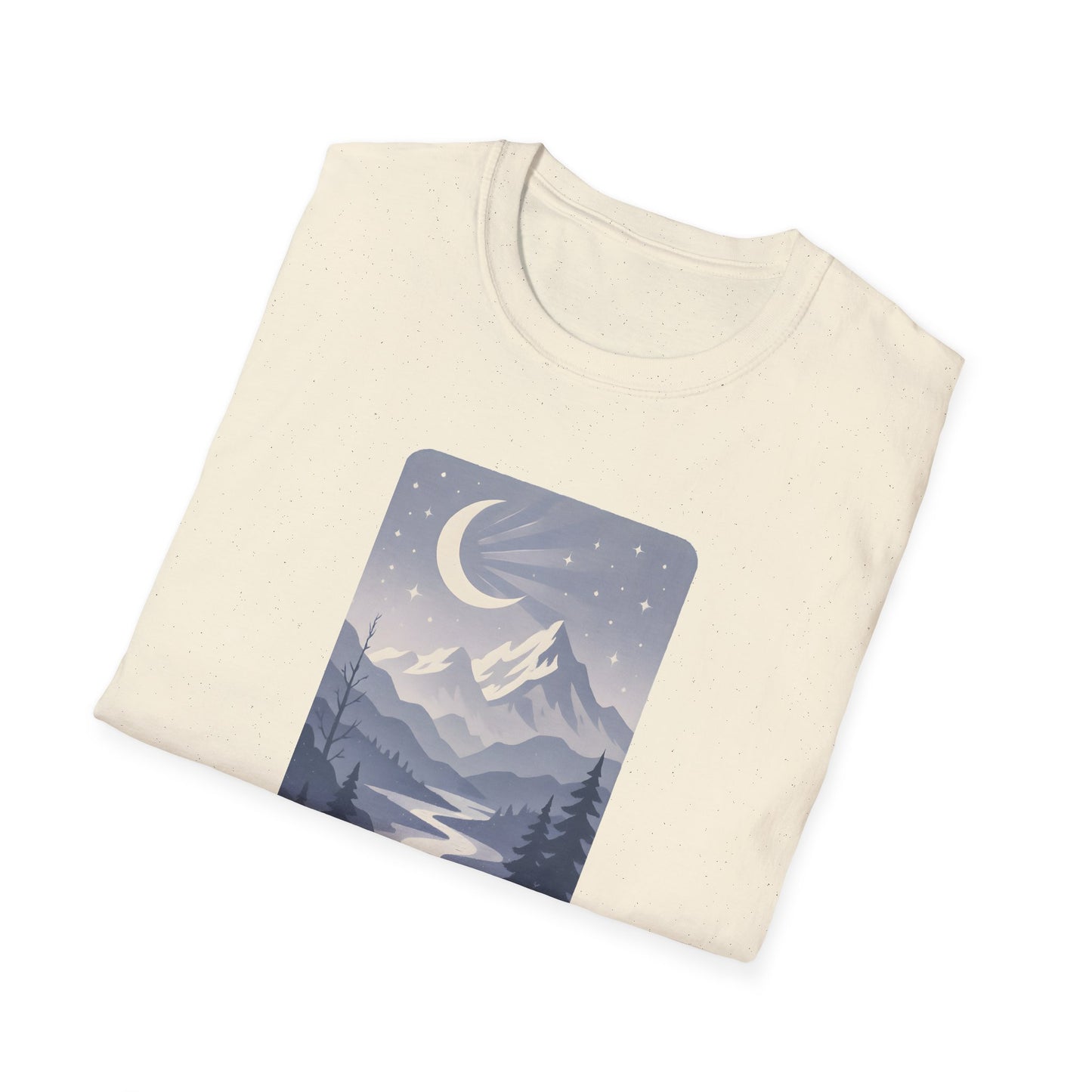 Moonlit Mountain Valley T-shirt